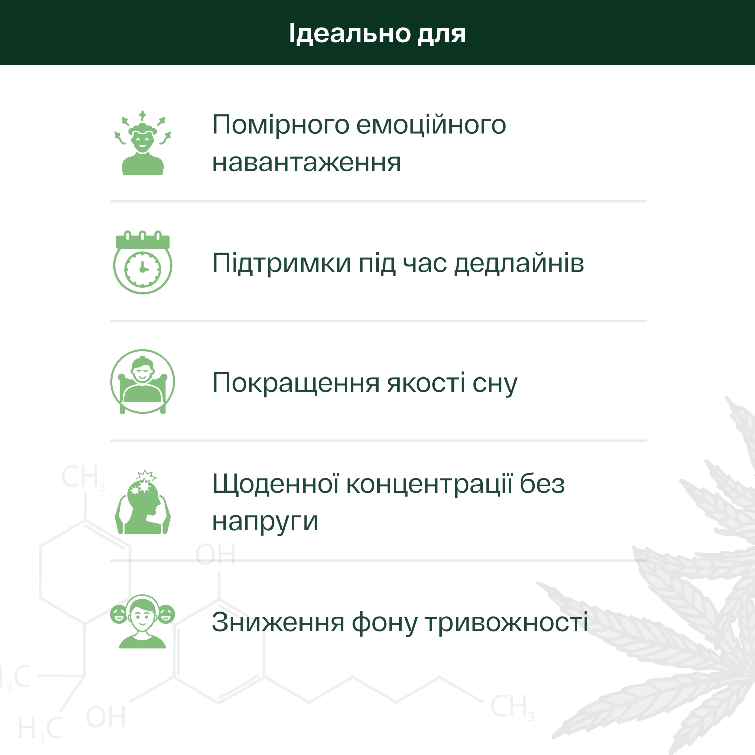 Масло КБД 10% со вкусом мяты, 10 мл, 1000 мг - фото №3