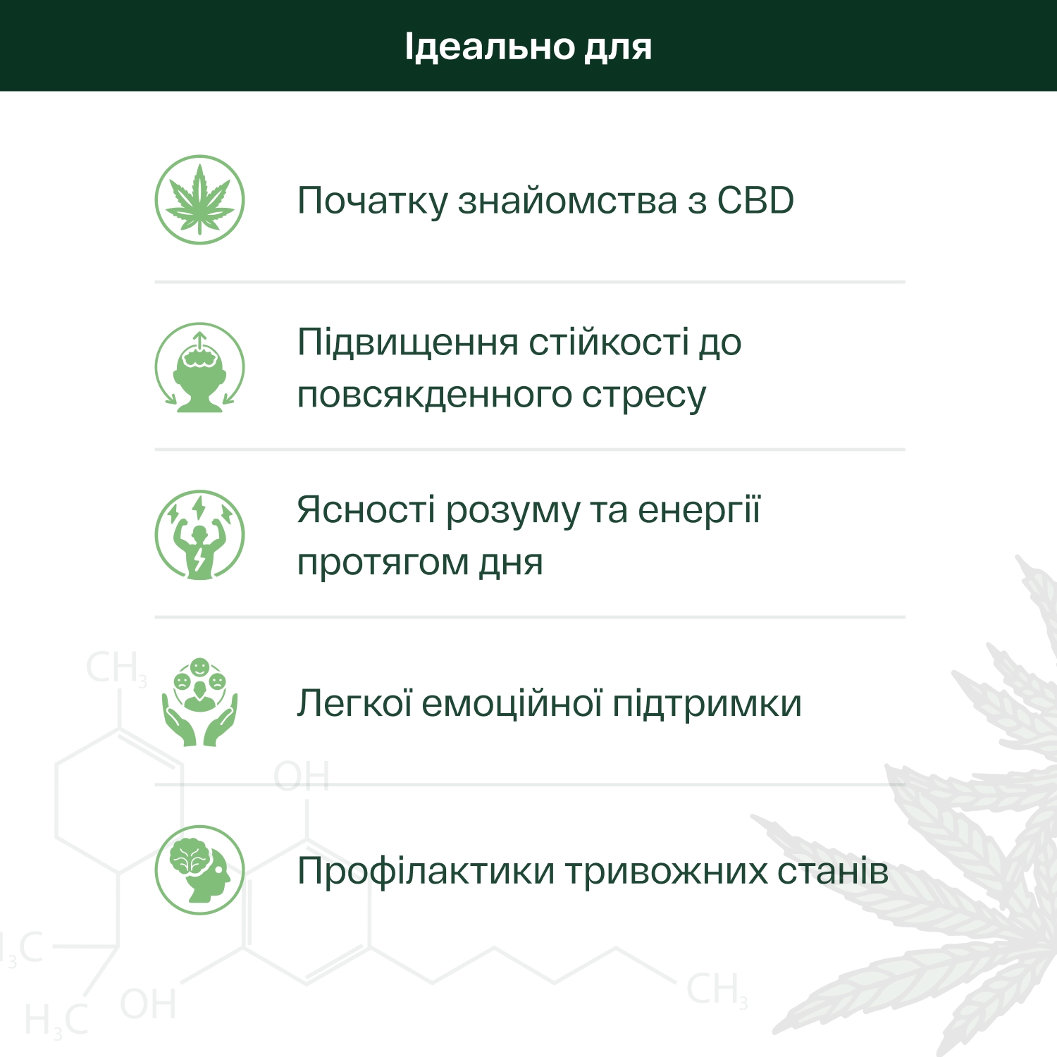 Масло КБД 5% со вкусом кокоса, 10 мл, 500 мг - фото №3