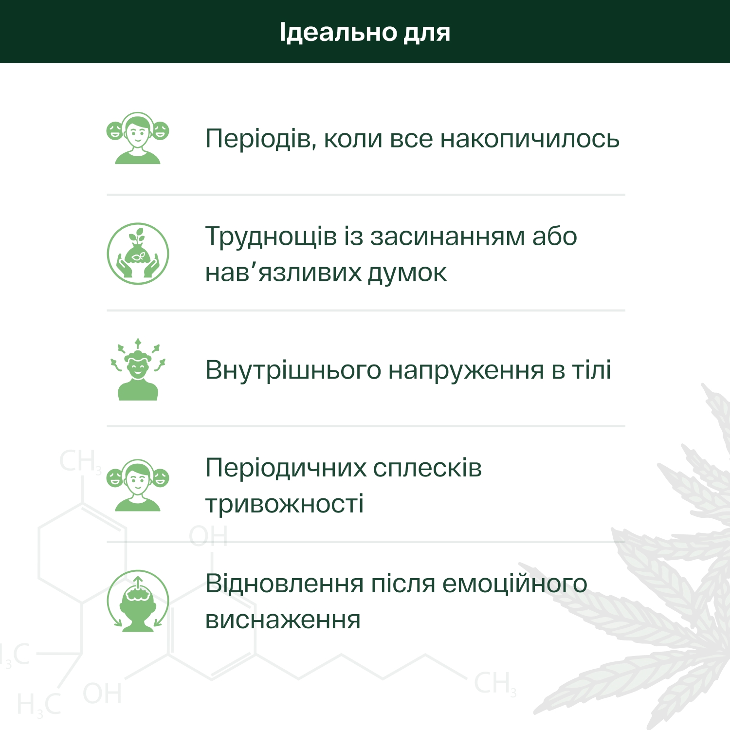 Масло из КБД 20% со вкусом мяты, 10 мл, 2000 мг - фото №3